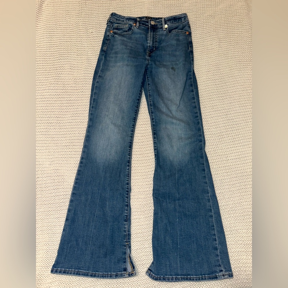 Gap Flared blue jeans